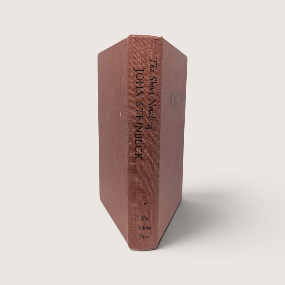 1953 The Short Novels of John Steinbeck Hardcover Book